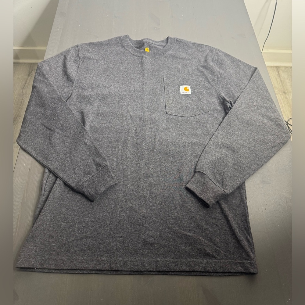 Carhartt Men’s Force Relaxed Fit Long Sleeve T-shirt - Picture 3 of 8